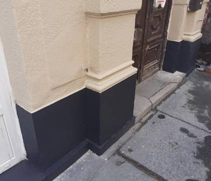 Homlokzat felújítás után