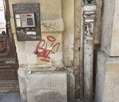 Homlokzat felújítás előtt