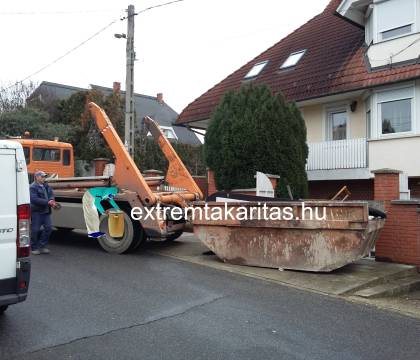 Konténeres és kisteherautós lomtalanítás