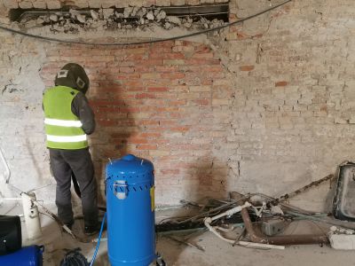 Homokszórás, felület tisztítások